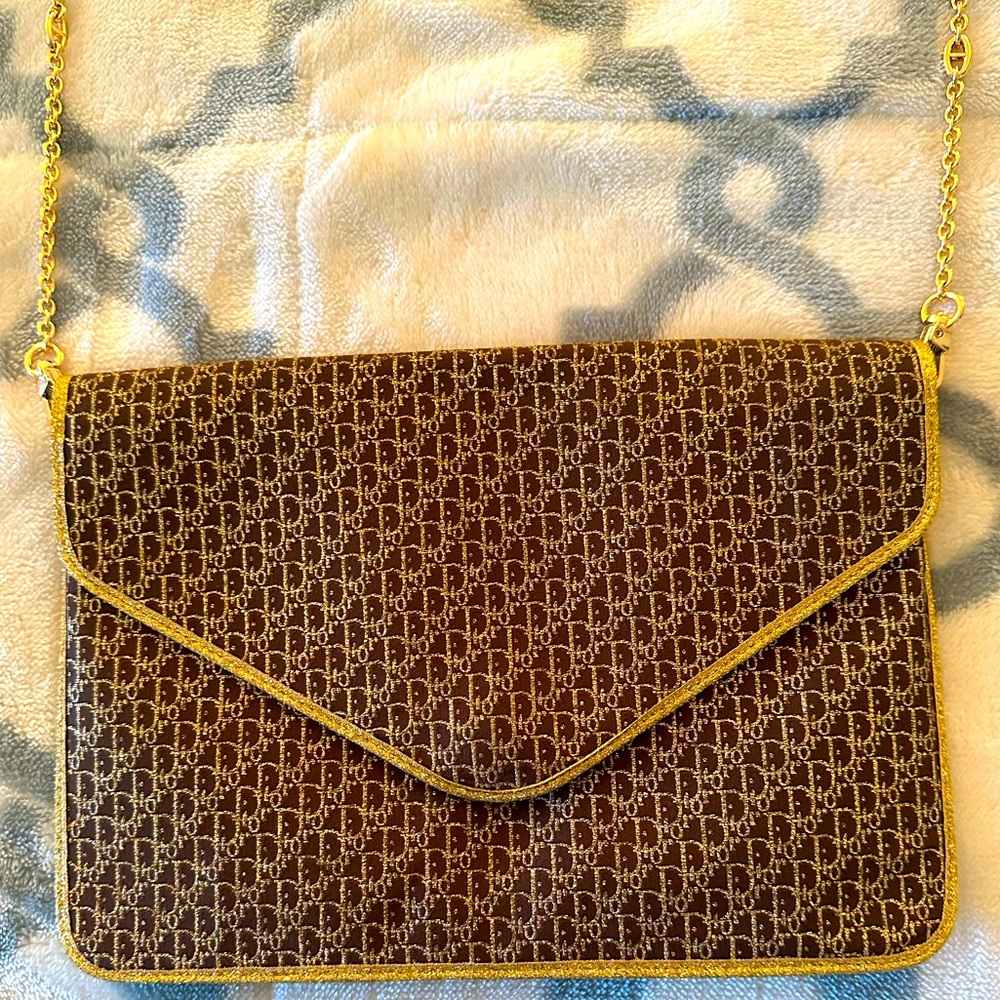 Christian Dior clutch/crossbody purse